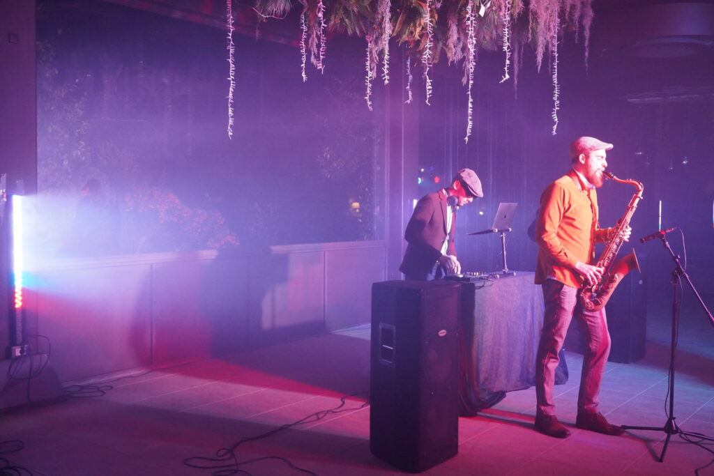 Dj set con Sax